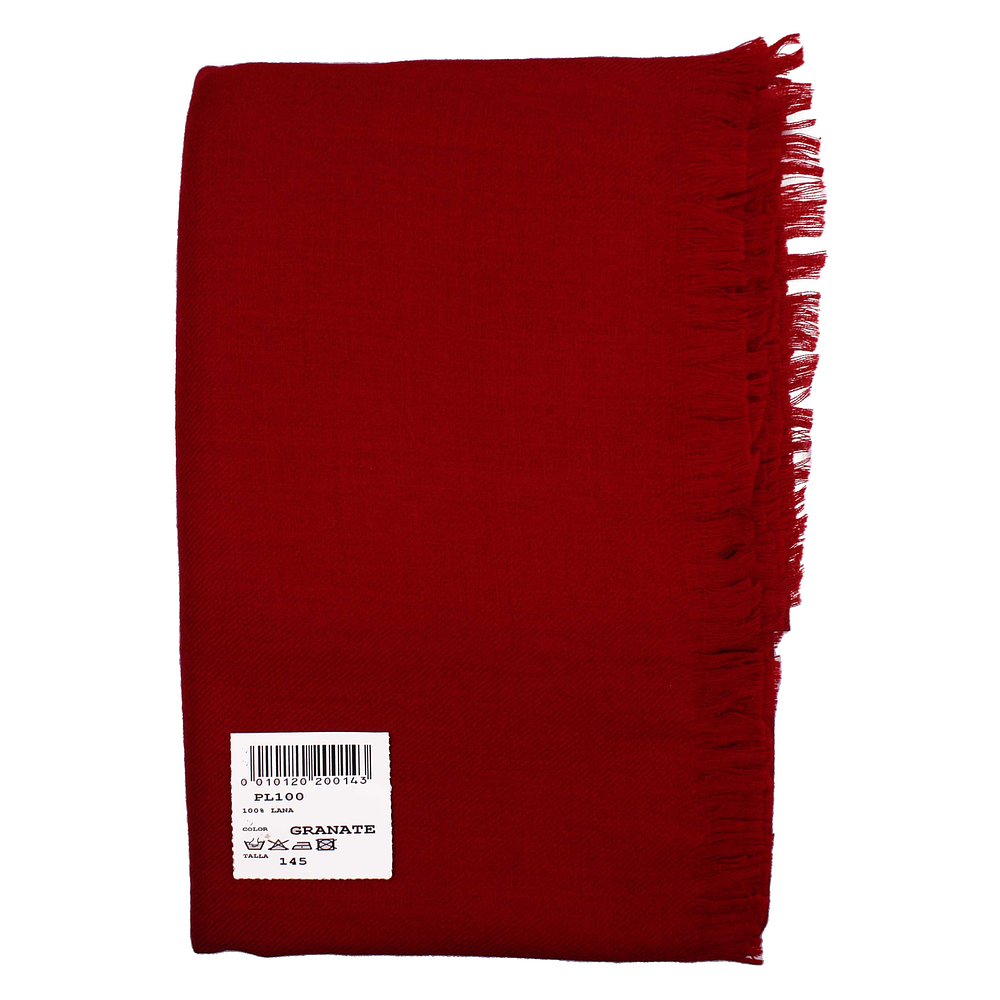  PAÑUELO DE LANA LISO 145 cm NOVEDAD