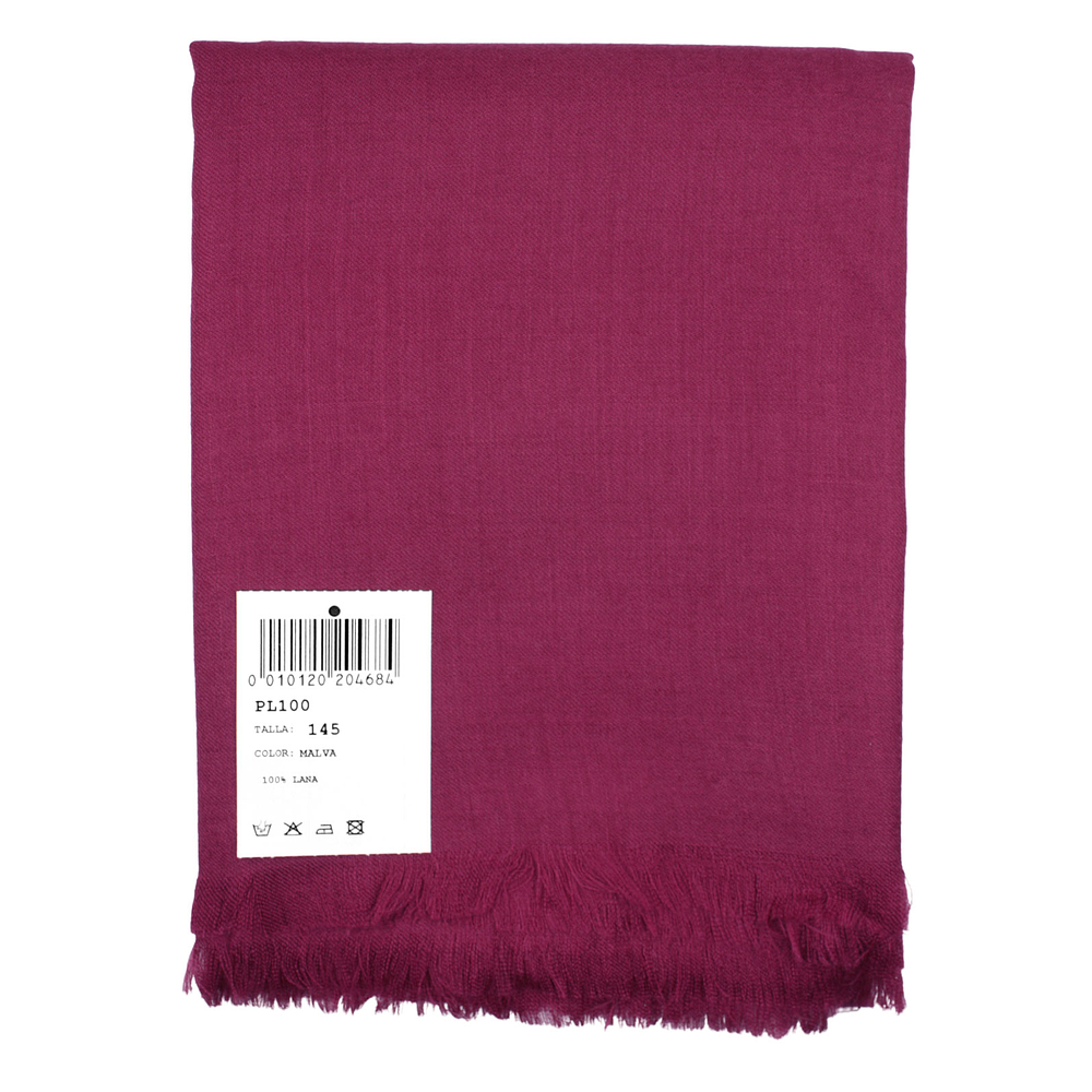  PAÑUELO DE LANA LISO 145 cm NOVEDAD