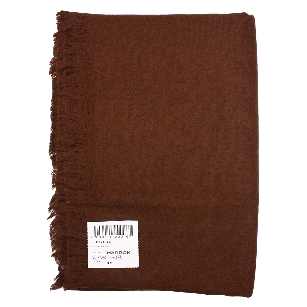 PAÑUELO DE LANA LISO 145 cm NOVEDAD