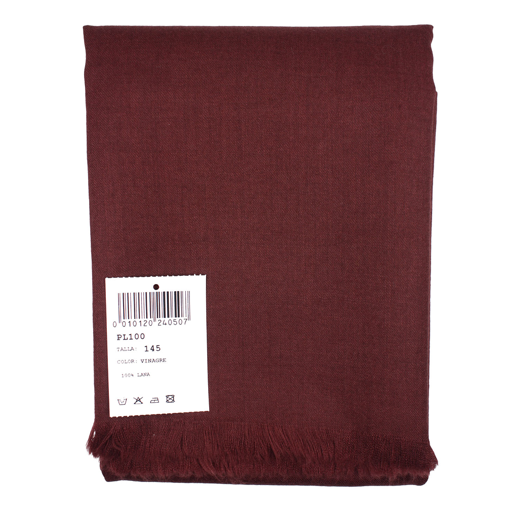  PAÑUELO DE LANA LISO 145 cm NOVEDAD
