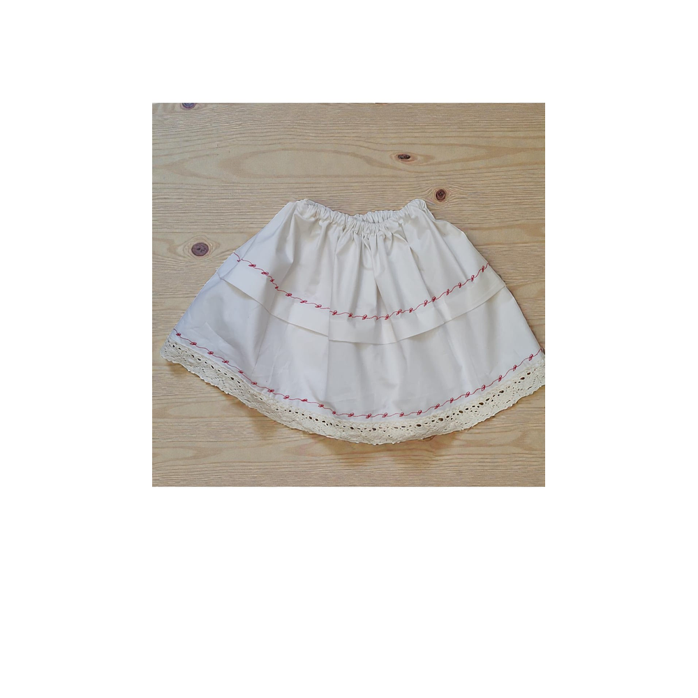 ENAGUA NIÑA T 33 cms