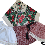 conjunto niña 0 /4 meses