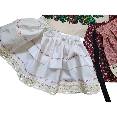 Conjunto Regional para Bebé 0-6 meses (Falda 24 cm)