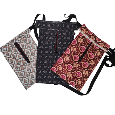 FALDRIQUERA ESTAMPADA  VARIOS MODELOS TRADICIONAL