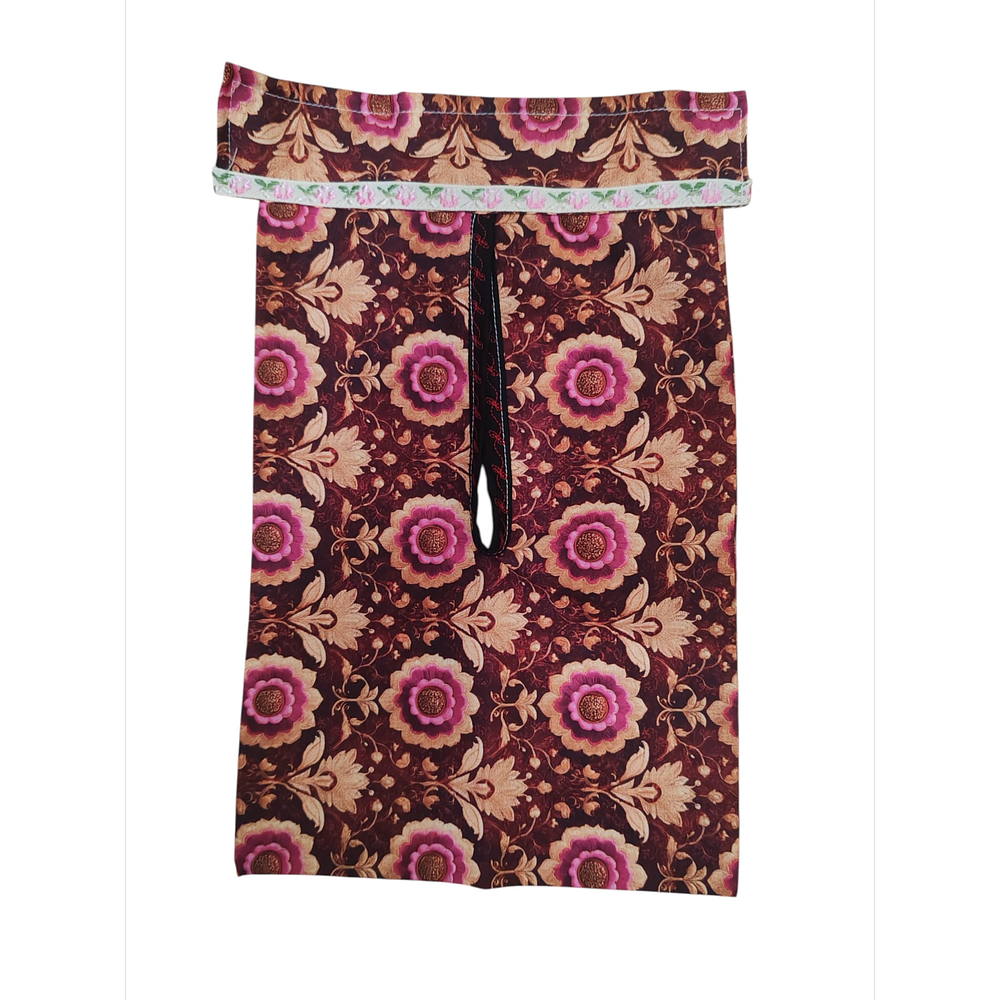 FALDRIQUERA ESTAMPADA  VARIOS MODELOS TRADICIONAL