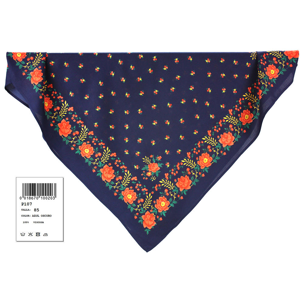 PAÑUELO REGIONAL  VISCOSA  85 CMS CABEZA O TALLE