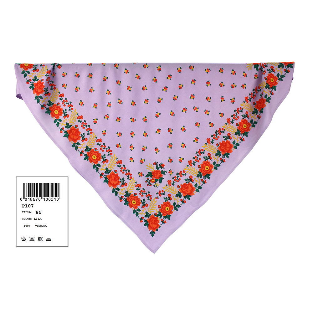 PAÑUELO REGIONAL  VISCOSA  85 CMS CABEZA O TALLE