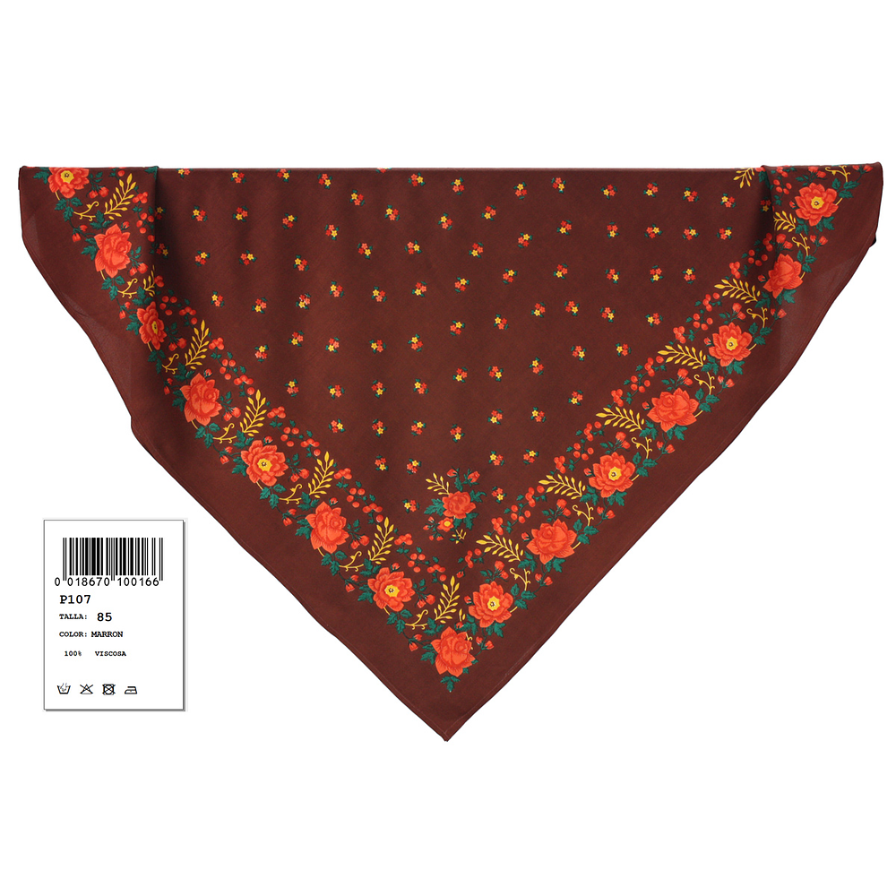 PAÑUELO REGIONAL  VISCOSA  85 CMS CABEZA O TALLE