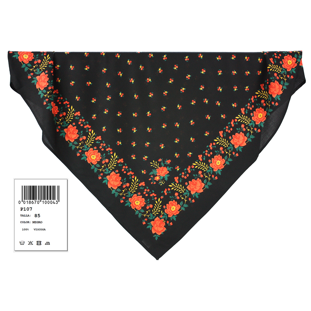 PAÑUELO REGIONAL  VISCOSA  85 CMS CABEZA O TALLE