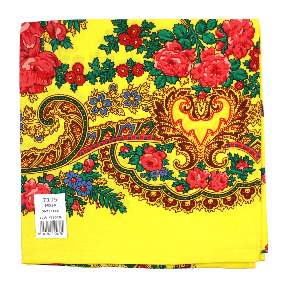 PAÑUELO VISCOSA 90 CMS TALLE O CABEZA