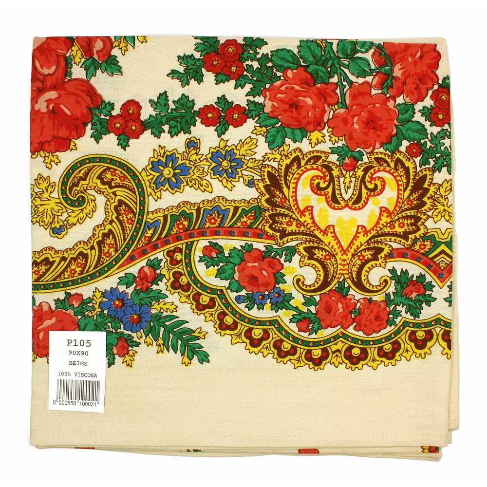 PAÑUELO VISCOSA 90 CMS TALLE O CABEZA