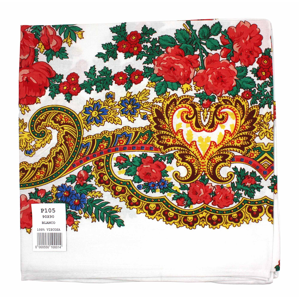 PAÑUELO VISCOSA 90 CMS TALLE O CABEZA