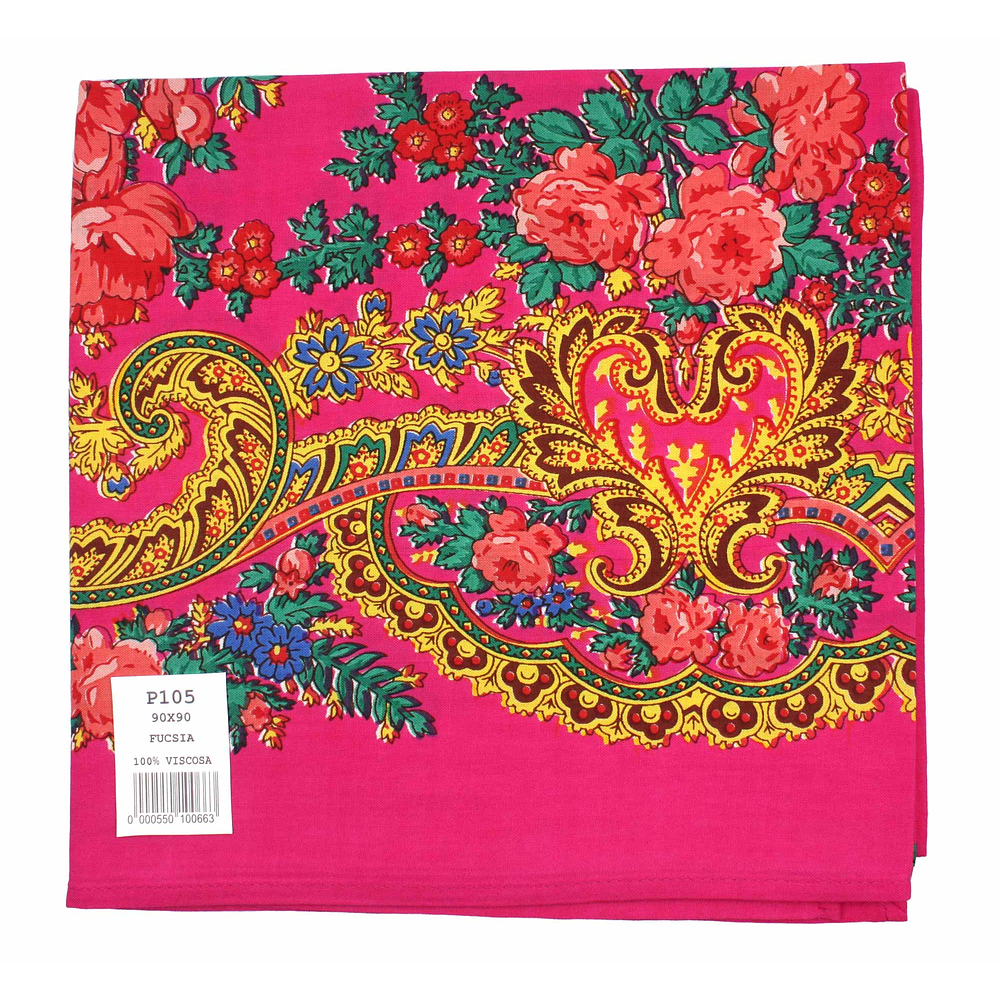 PAÑUELO VISCOSA 90 CMS TALLE O CABEZA