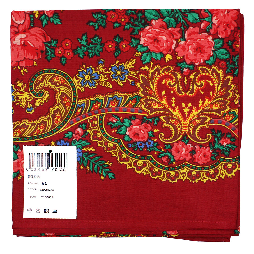 PAÑUELO VISCOSA 90 CMS TALLE O CABEZA