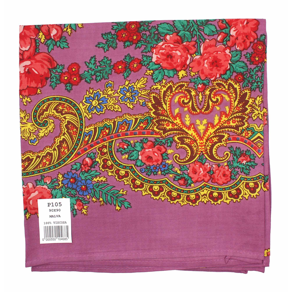 PAÑUELO VISCOSA 90 CMS TALLE O CABEZA