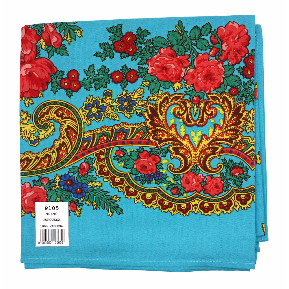 PAÑUELO VISCOSA 90 CMS TALLE O CABEZA