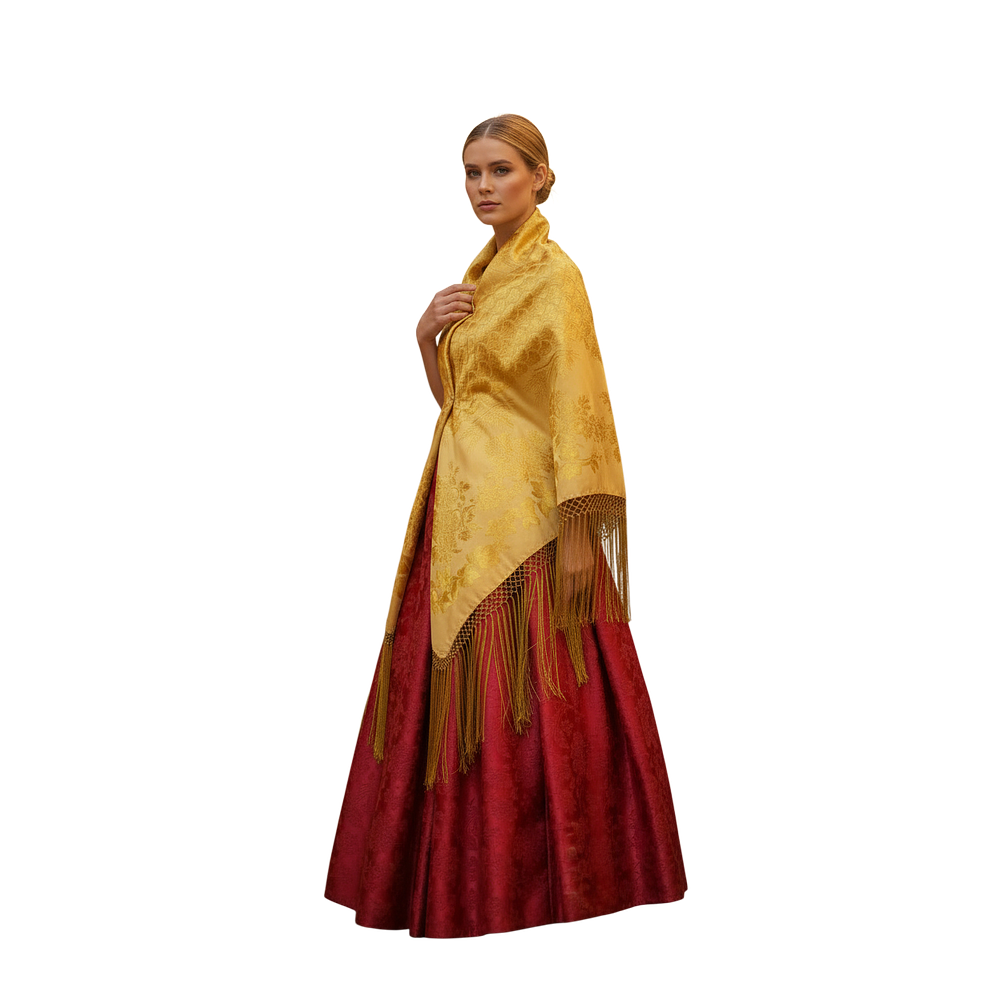 CONJUNTO 38/40 FALDA Y MANTON