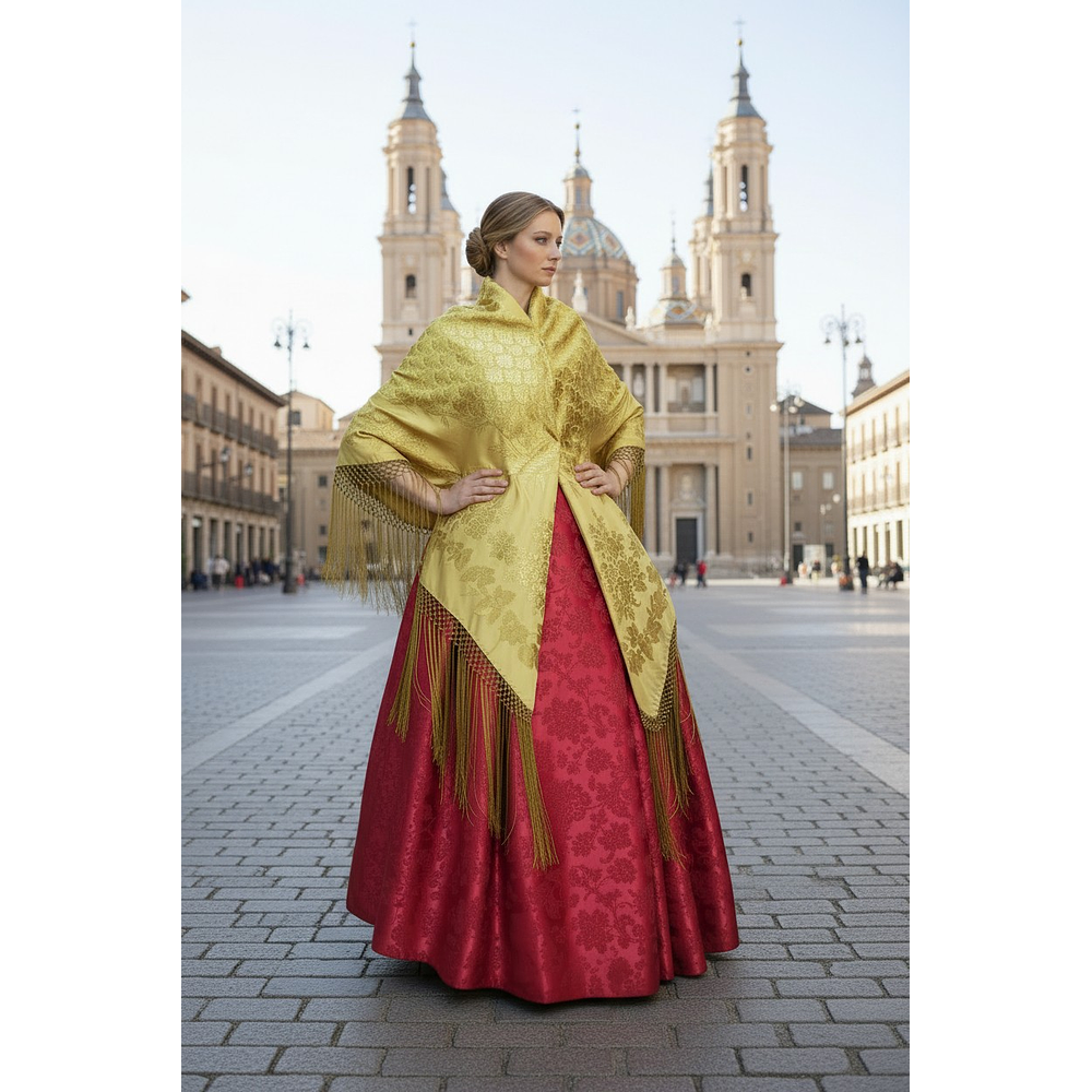 CONJUNTO 38/40 FALDA Y MANTON