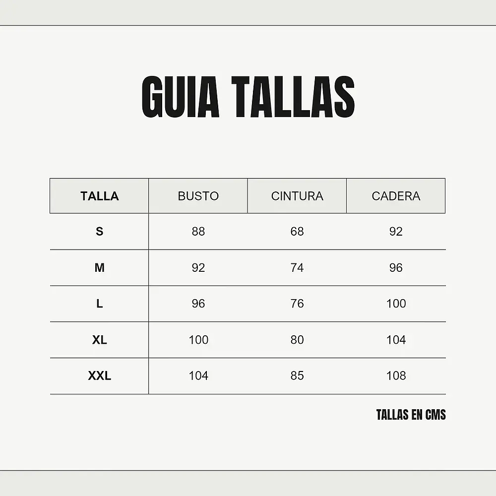 PATRON CAMISA TALLA XL