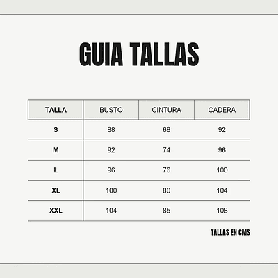 PATRON CAMISA TALLA XL