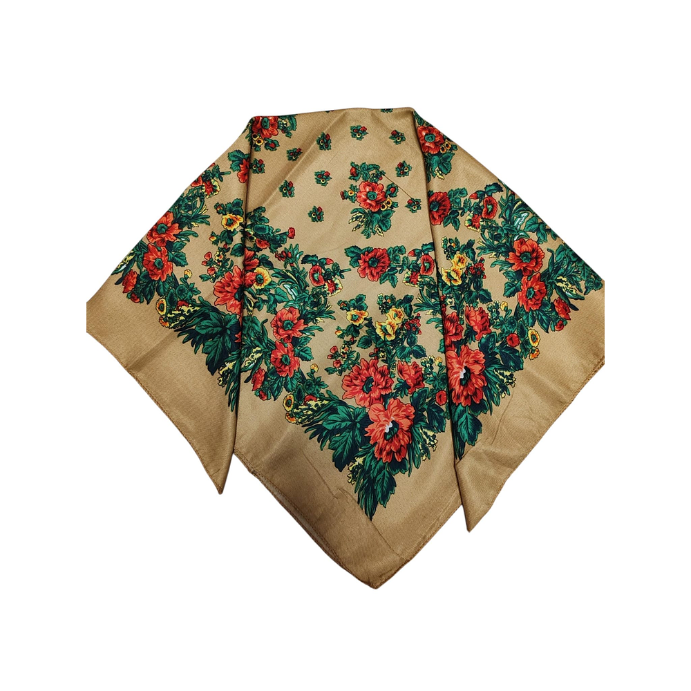 PAÑOLETA 70 CMS MARRON CAQUI