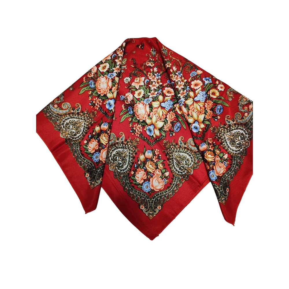 PAÑUELO TALLE / CABEZA/NIÑA ROJO PASION