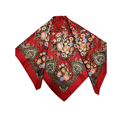 PAÑUELO TALLE / CABEZA/NIÑA ROJO PASION