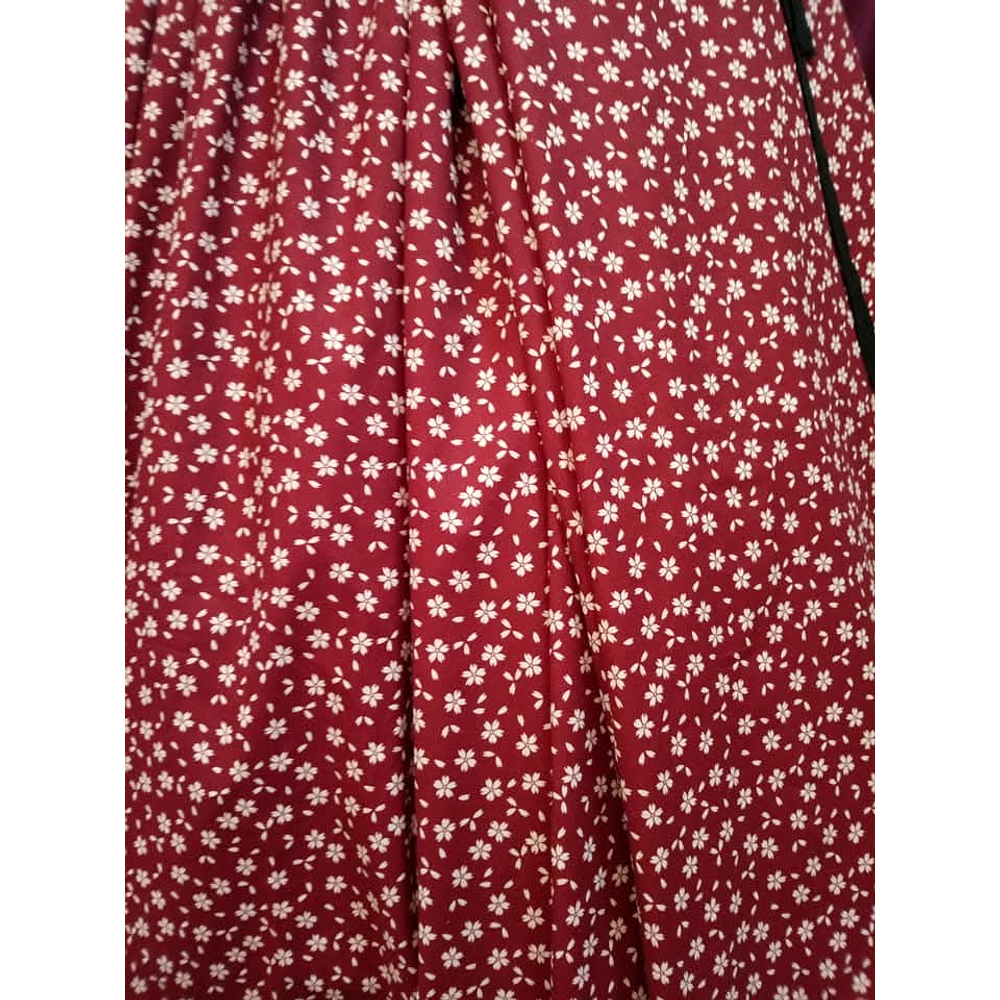 FALDA  SAYA REGIONAL T 50/52 MOD GRANATE