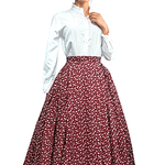 FALDA 44/46 MOD GRANATE 