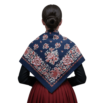 PAÑUELO INDIANA AZUL