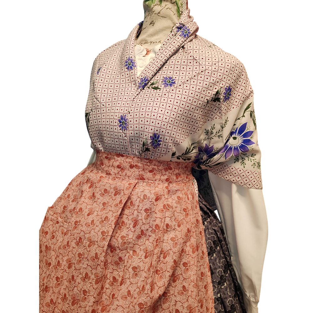 CONJUNTO REGIONAL 3 PIEZAS  TALLA 34/36 MOD TRADICION PERCAL