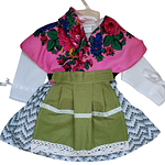 CONJUNTO  4 piezas NIÑA  6/9 meses