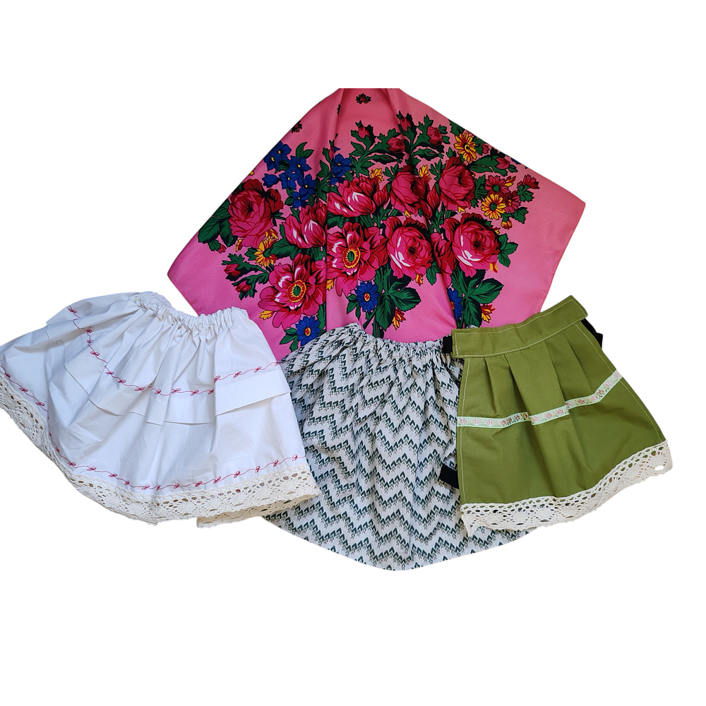 CONJUNTO  4 piezas NIÑA  6/9 meses