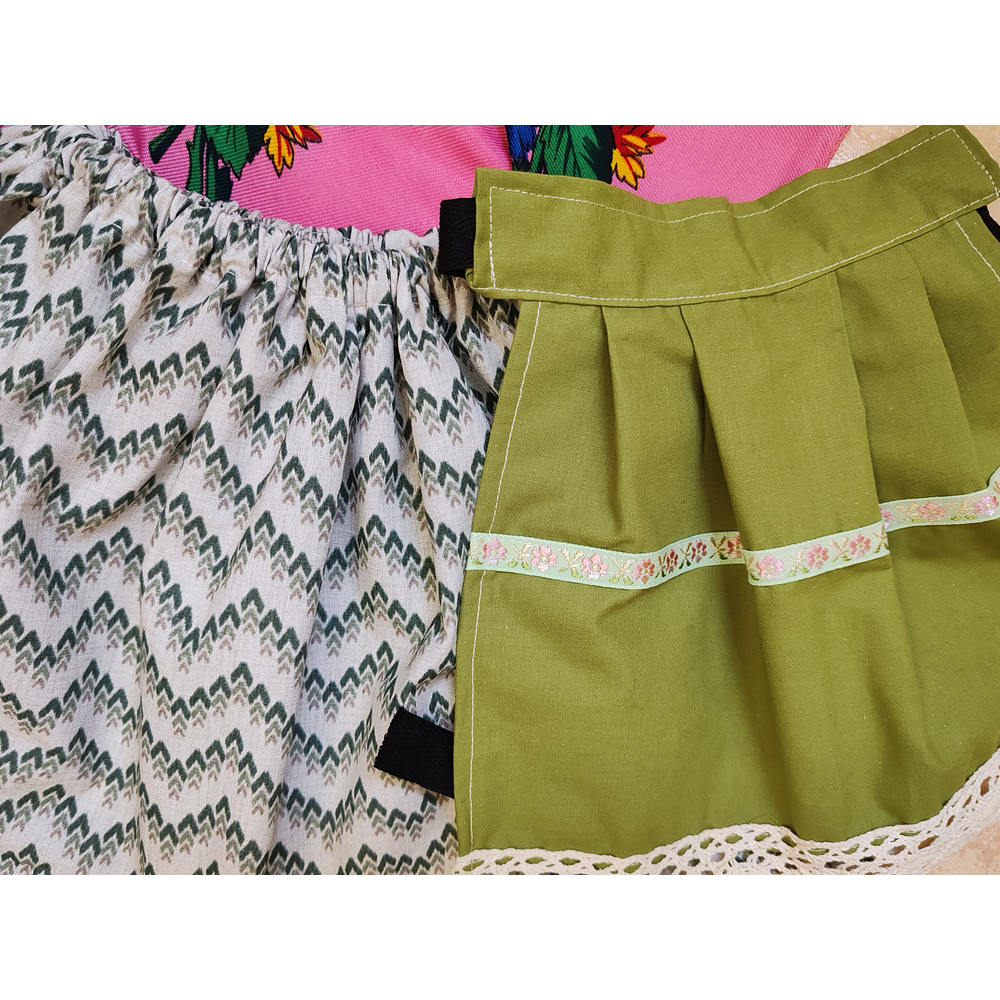 CONJUNTO  4 piezas NIÑA  6/9 meses