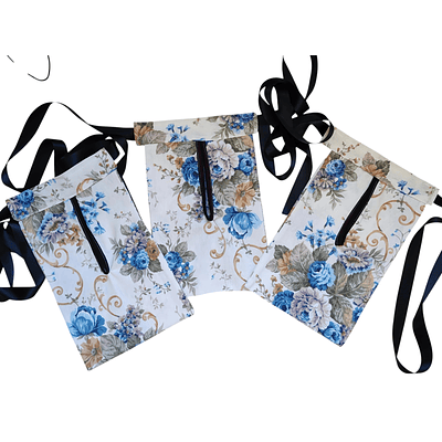 FALDRIQUERA TONOS AZULES