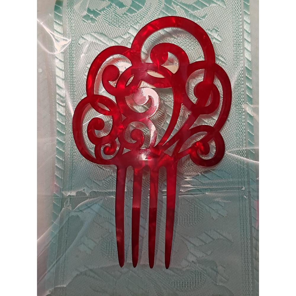 PEINETA TIPO NACAR VARIOS TONOS