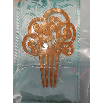 PEINETA TIPO NACAR VARIOS TONOS