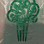 PEINETA TIPO NACAR VARIOS TONOS