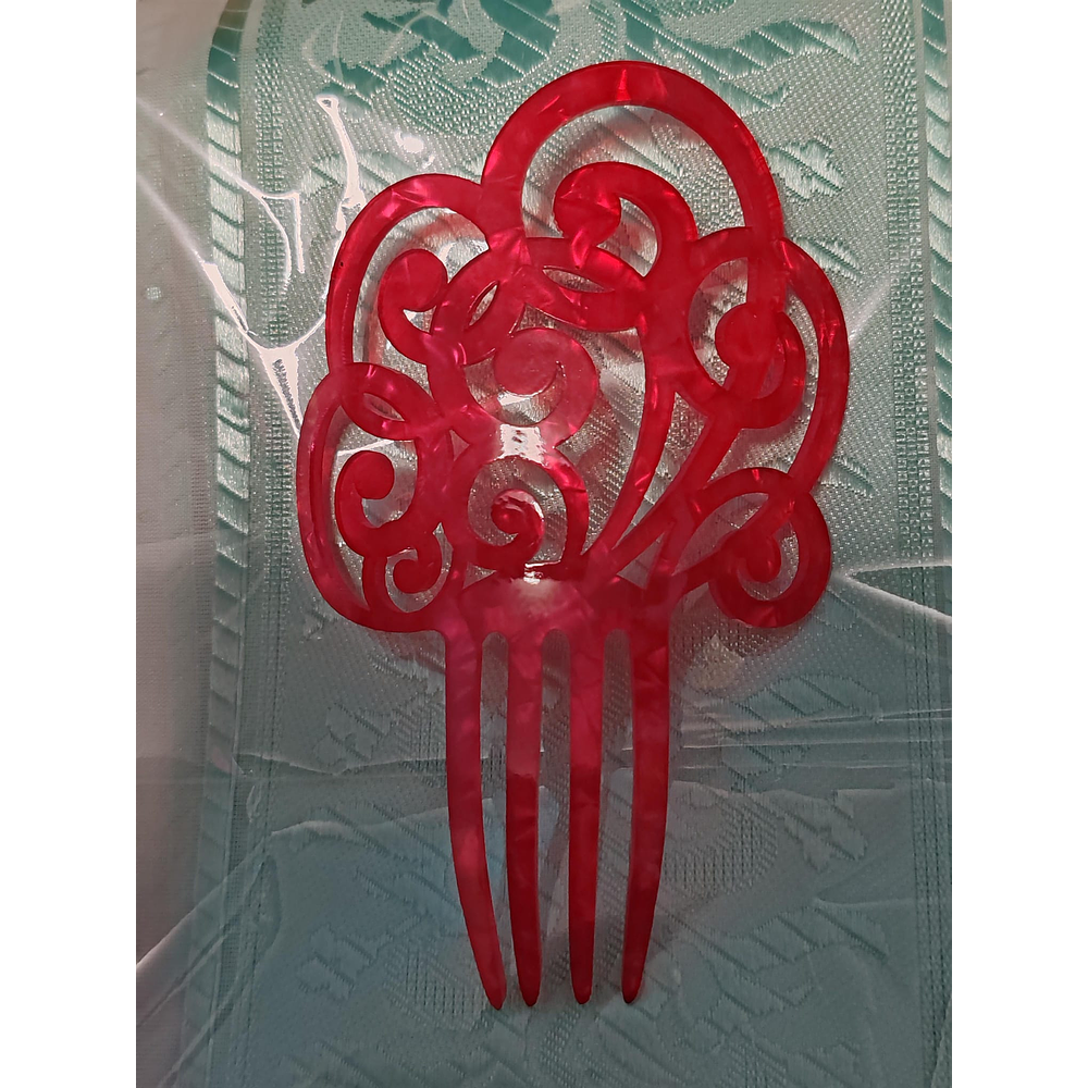 PEINETA TIPO NACAR VARIOS TONOS