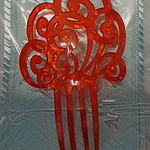 PEINETA TIPO NACAR VARIOS TONOS