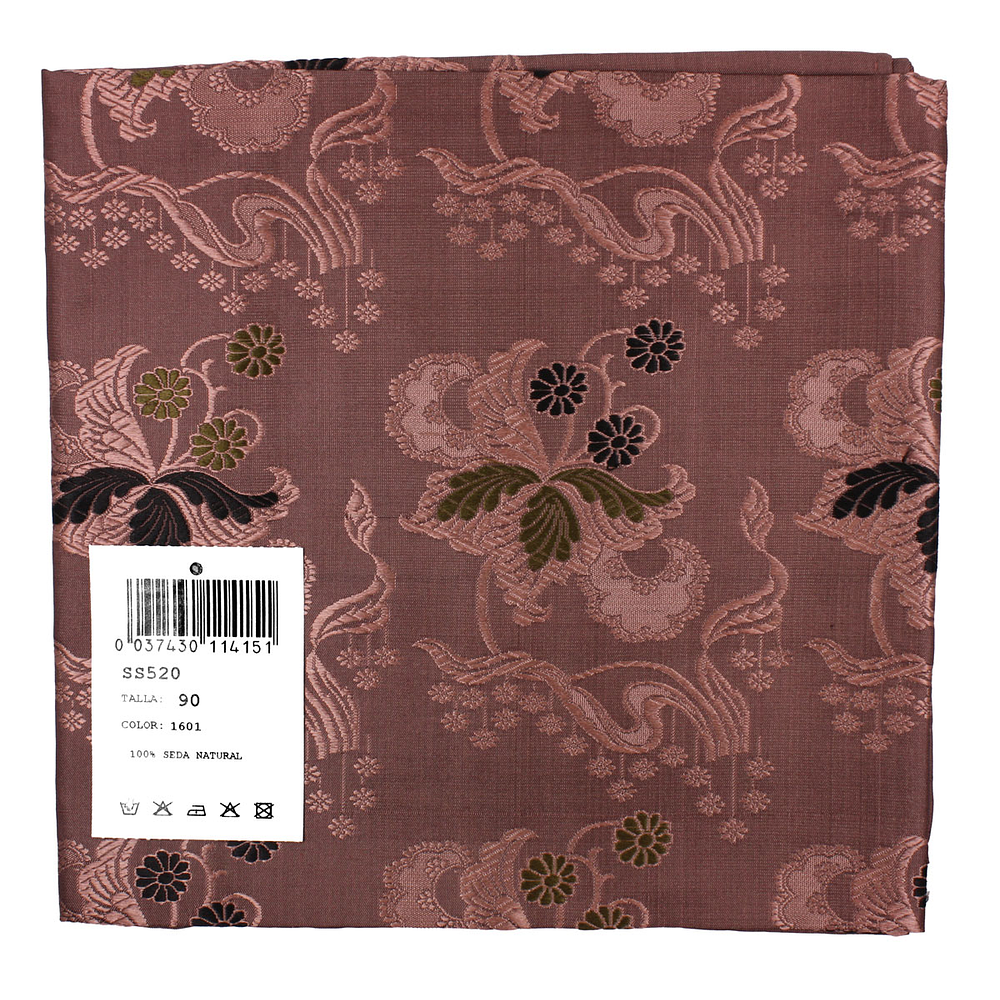 PAÑUELO DE SEDA ESPOLINADA