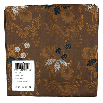 PAÑUELO DE SEDA ESPOLINADA