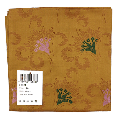 PAÑUELO DE SEDA ESPOLINADA