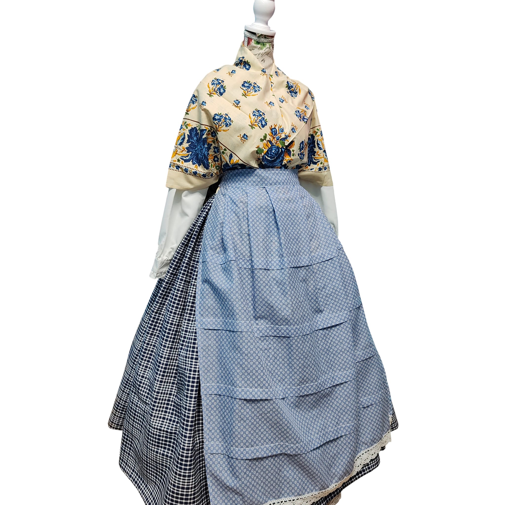 CONJUNTO 3 PIEZAS 38/40 MOD VICHY