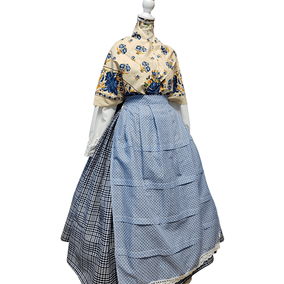 CONJUNTO 3 PIEZAS 38/40 MOD VICHY