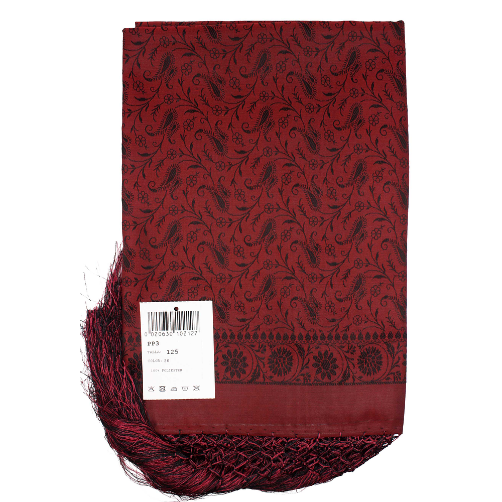  PAÑUELO CON FLECO POLIESTER 1,25