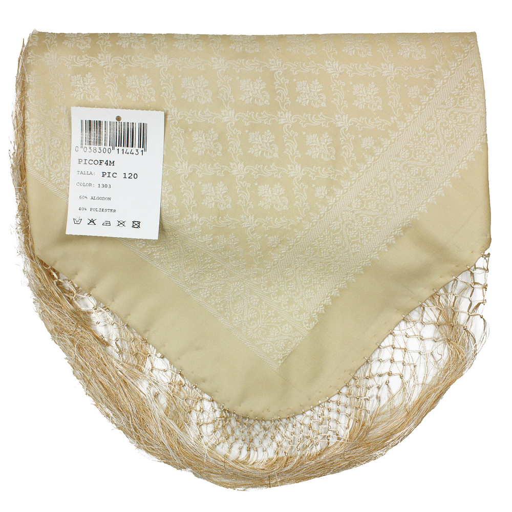 PICO 120 CMS ALGODON POLIESTER VARIOS COLORES