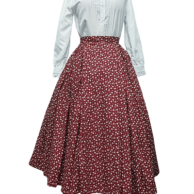 FALDA  SAYA REGIONAL T 48/50  MOD GRANATE