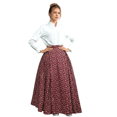 FALDA  SAYA REGIONAL T 48/50  MOD GRANATE