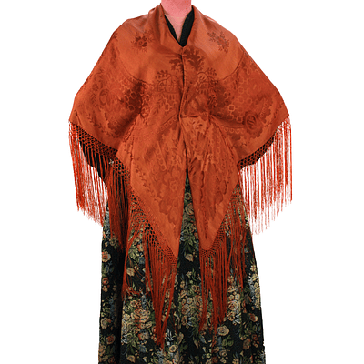 MANTON DE SEDA 140 CMS